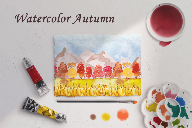 watercolor-autumn-landscapes-clipart