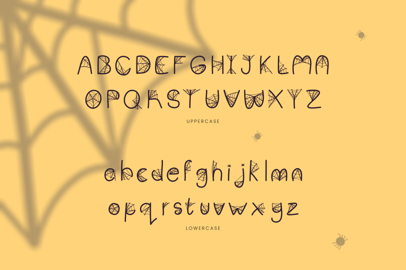 webbed-a-decorative-halloween-font