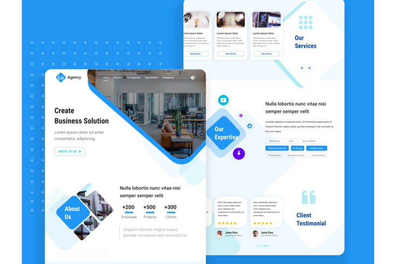 luxigen-landing-page-for-agency