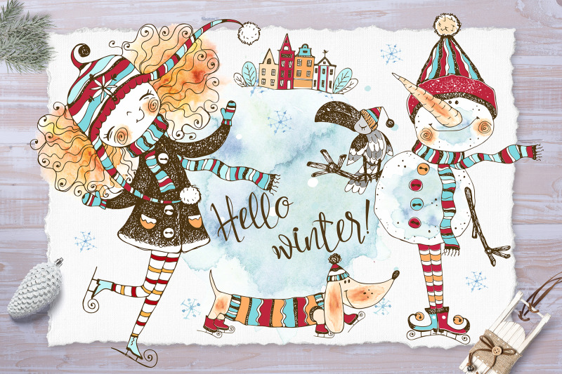 hello-winter-watercolors-and-graphics