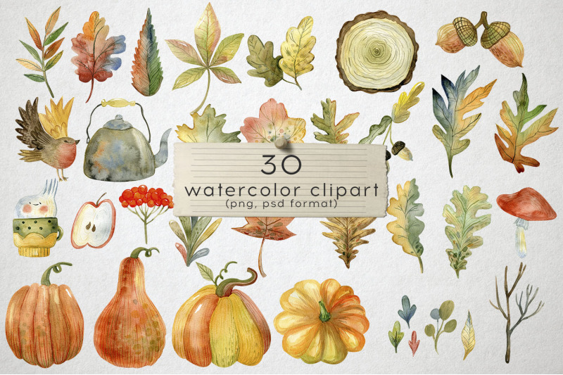 hello-autumn-watercolor-collection