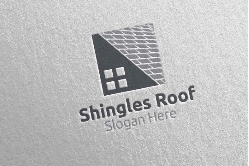 real-estate-shingles-roofing-logo-28