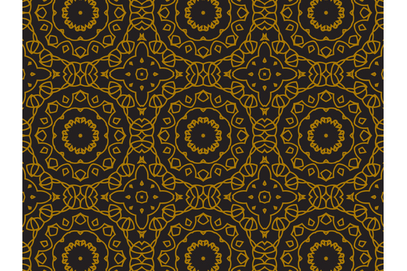 pattern-gold-line-circle-abstract