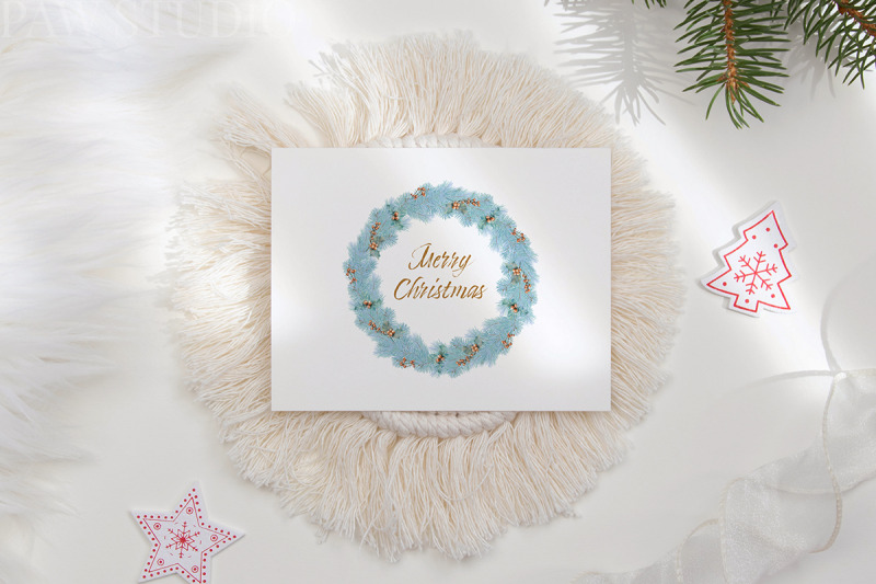 christmas-wreath-clipart-winter-decorations-holiday-cards