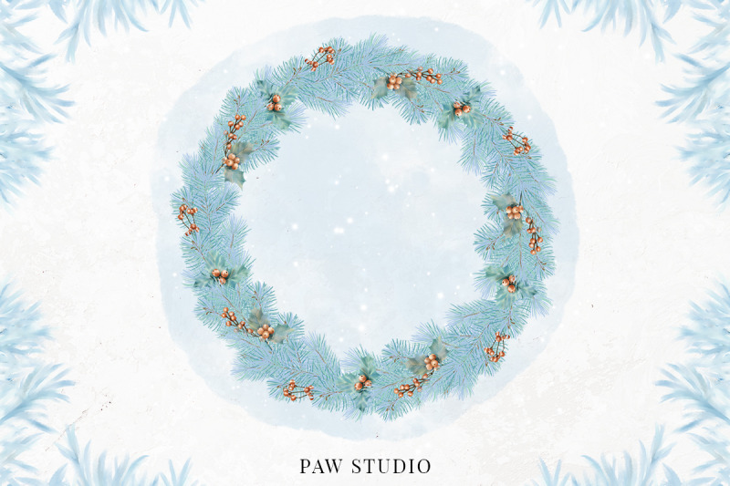 christmas-wreath-clipart-winter-decorations-holiday-cards