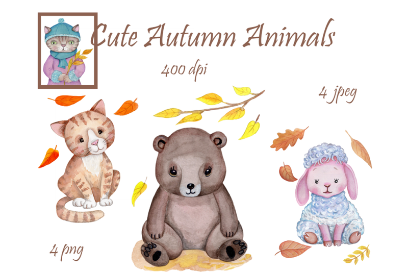 cute-autumn-animals