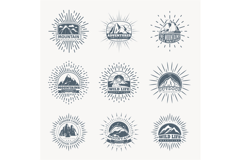 mountain-emblems-mountains-set-of-monochrome-vintage-badges-mountain