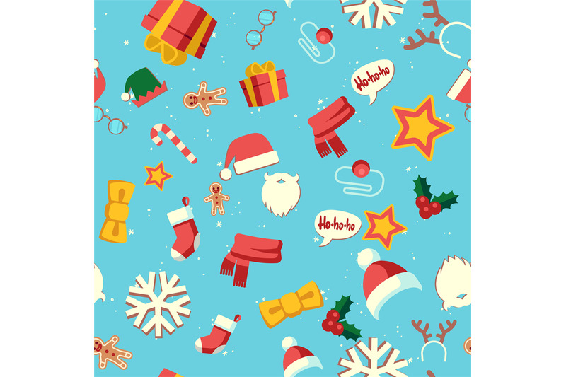 new-year-symbols-christmas-holiday-seamless-pattern-santa-claus-hat