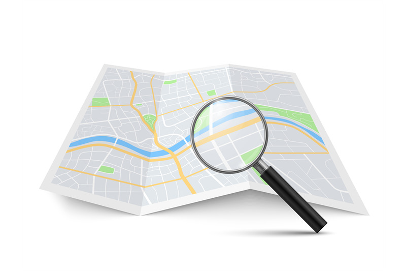 realistic-magnifying-glass-and-map-magnification-zoom-street-search