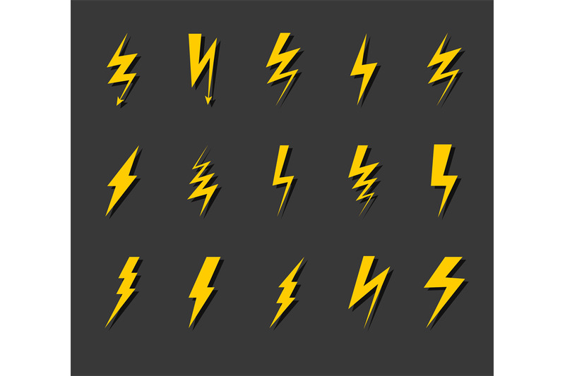 lightning-bolt-icon-set-thunder-flash-electric-voltage-electricity-sy