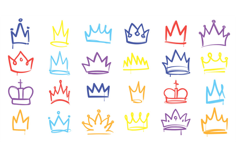 king-sketch-crown-color-elegant-queen-princess-and-prince-crowns-mo