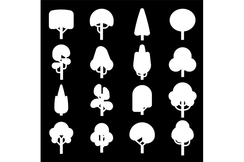 silhouettes-of-trees-tree-icons-collection-for-design-of-architectura