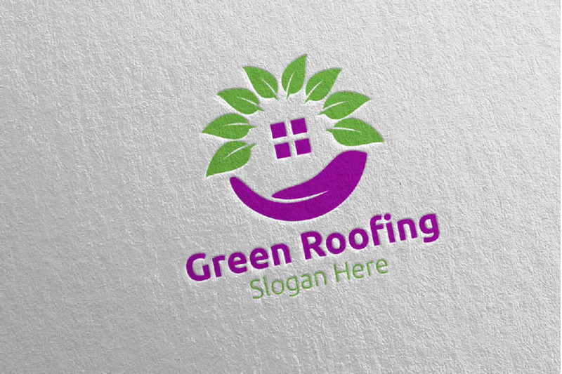 real-estate-green-roofing-logo-33
