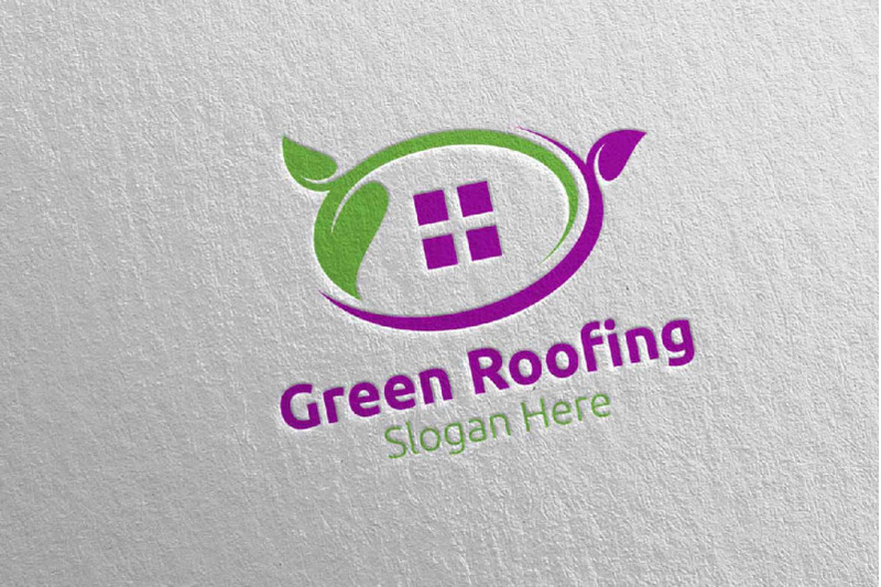 real-estate-green-roofing-logo-34