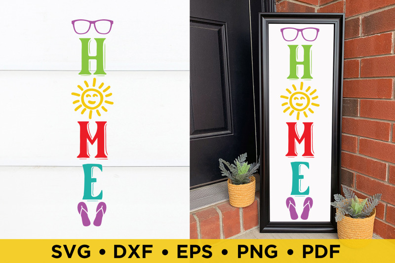 home-summer-svg-summer-vertical-porch-sign-svg-cut-file