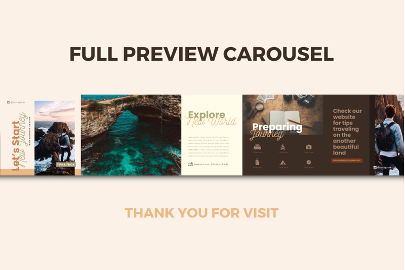 traveling-tips-instagram-carousel-powerpoint-template