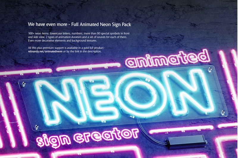 animated-neon-font