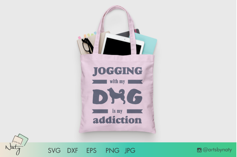 jogging-with-my-dog-is-my-addiction-cute-svg-and-sublimation-file