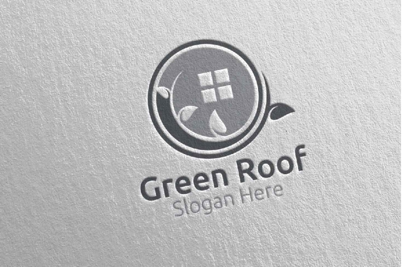 real-estate-green-roofing-logo-42