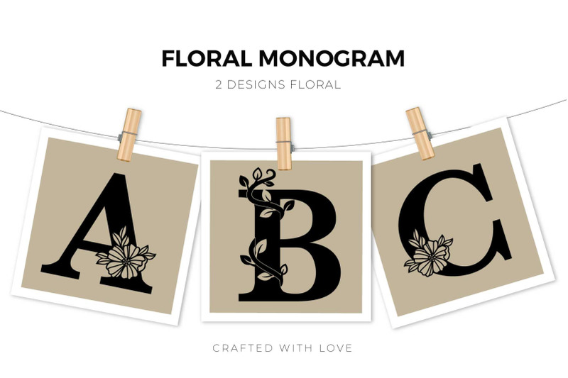 monogram-floral