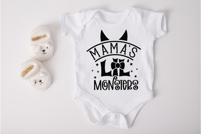 Download Mama's Lil Monsters, Halloween SVG, Halloween Quotes SVG By CraftLabSVG | TheHungryJPEG.com