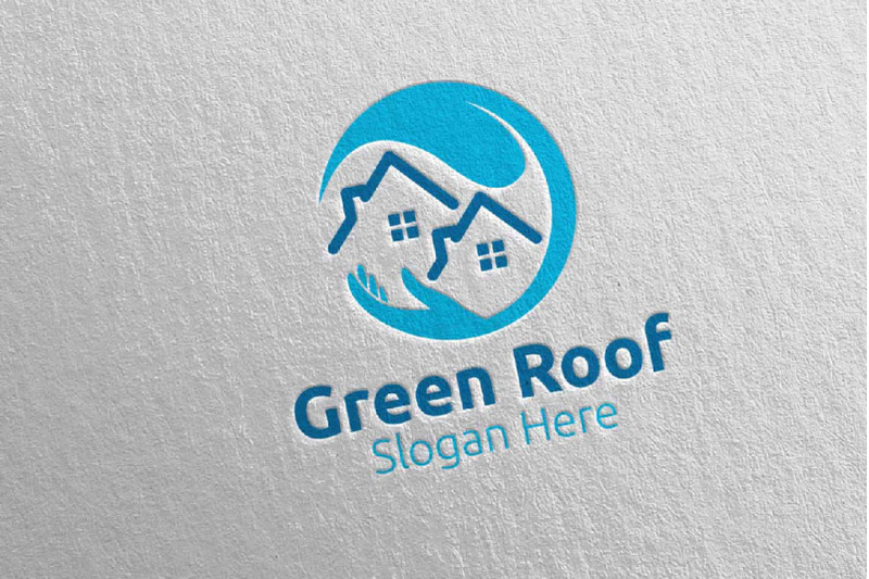 real-estate-green-roofing-logo-55