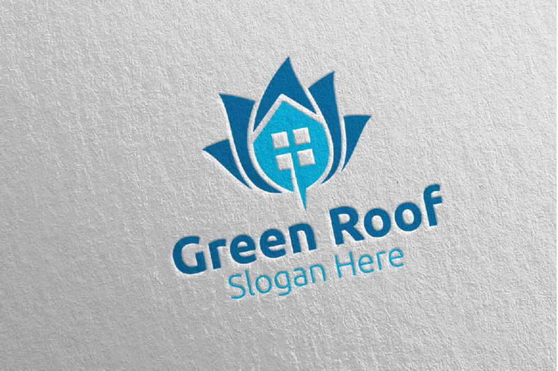 real-estate-green-roofing-logo-56