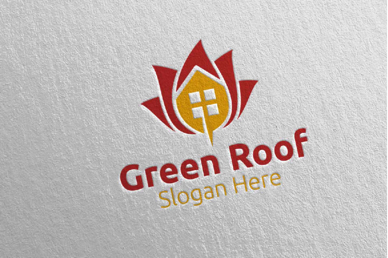 real-estate-green-roofing-logo-56