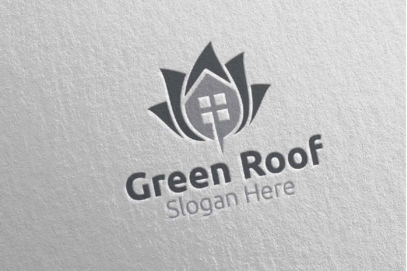 real-estate-green-roofing-logo-56