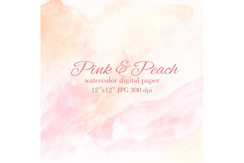 pink-and-peach-watercolor-texture-pink-and-beige-backdrop