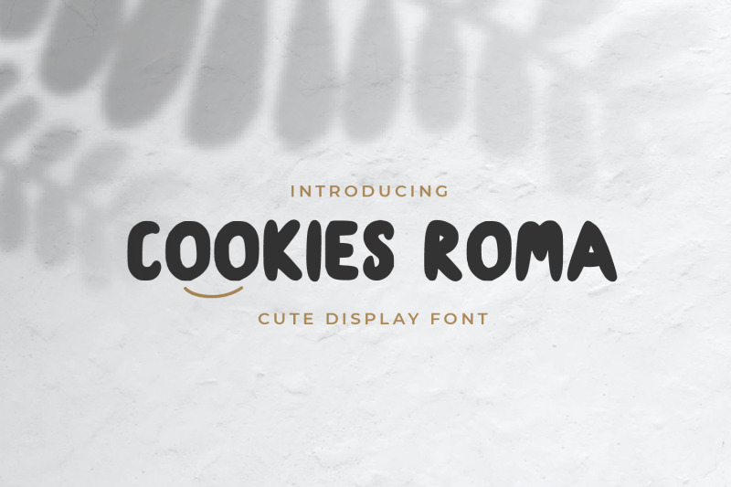 cookies-roma-display-font