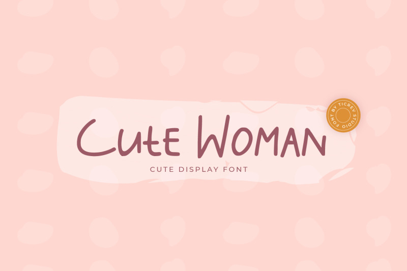 cute-woman-handwritten-display-font
