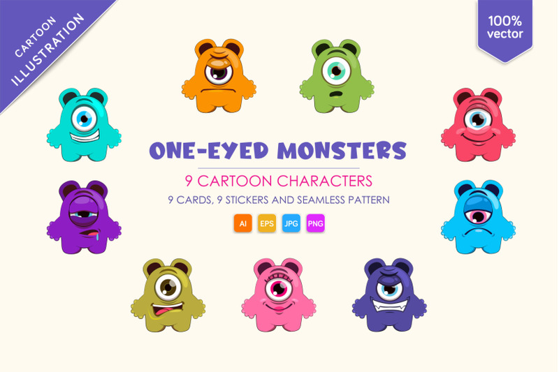 9-funny-one-eyed-monsters