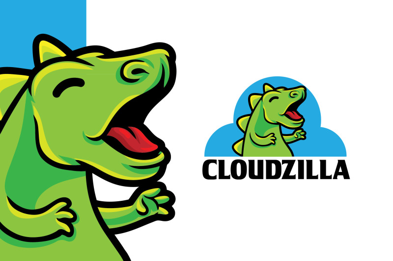 cloudzilla-digital-server-logo-template