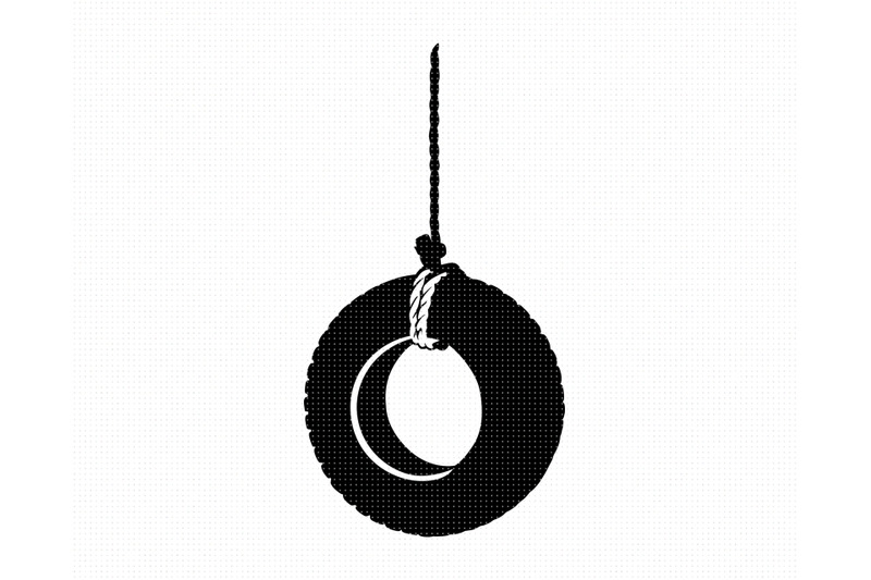 tire-swing-svg-png-dxf-clipart-eps-vector-cut-file