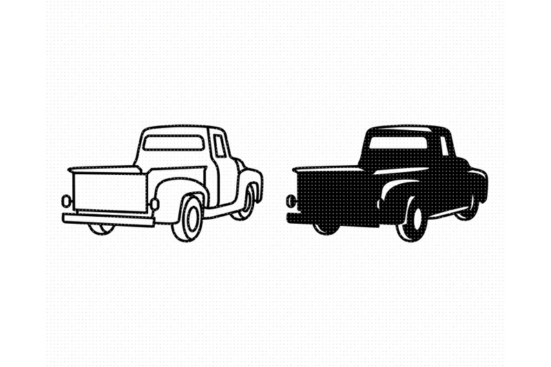 back-of-a-vintage-pickup-truck-svg-png-dxf-clipart-eps-vector