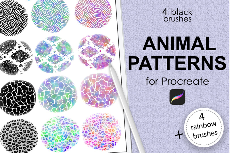 animal-pattern-brushes-rainbow-brushes