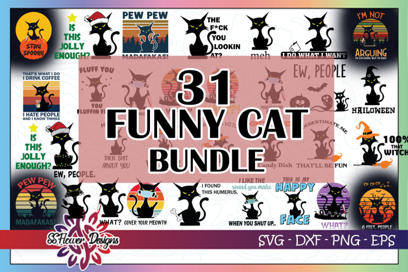 funny-cat-svg-bundle