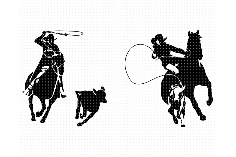 calf-roping-svg-rodeo-png-cowboy-dxf-clipart-eps-vector