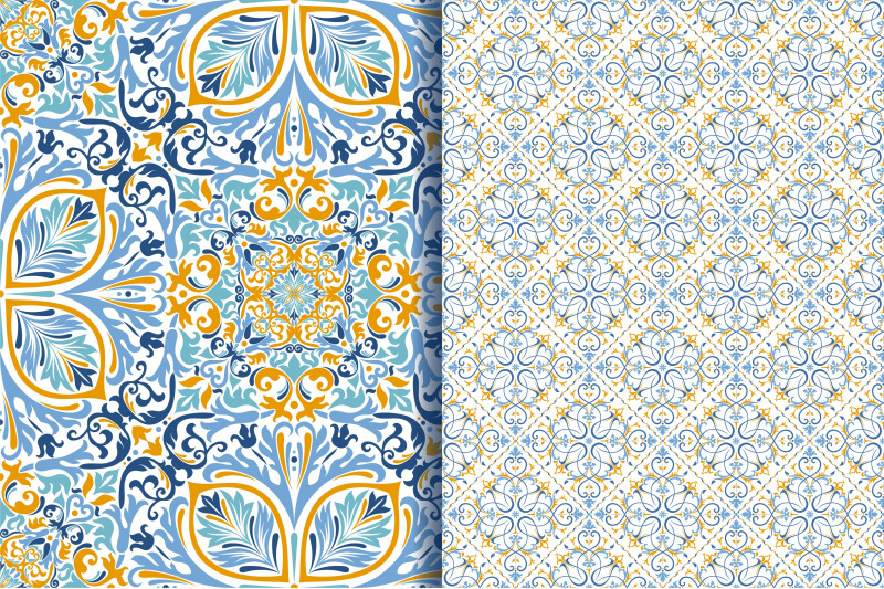 set-of-10-seamless-pattern-baroque