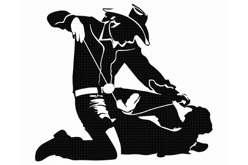 rodeo-svg-goat-tying-png-cowboy-dxf-clipart-eps-vector