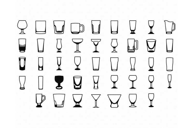 drinking-glasses-svg-glass-png-mug-dxf-wine-glass-clipart-eps