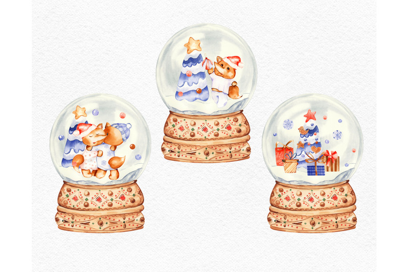watercolor-christmas-snow-globe-clipart-christmas-gifts-cute-clipart