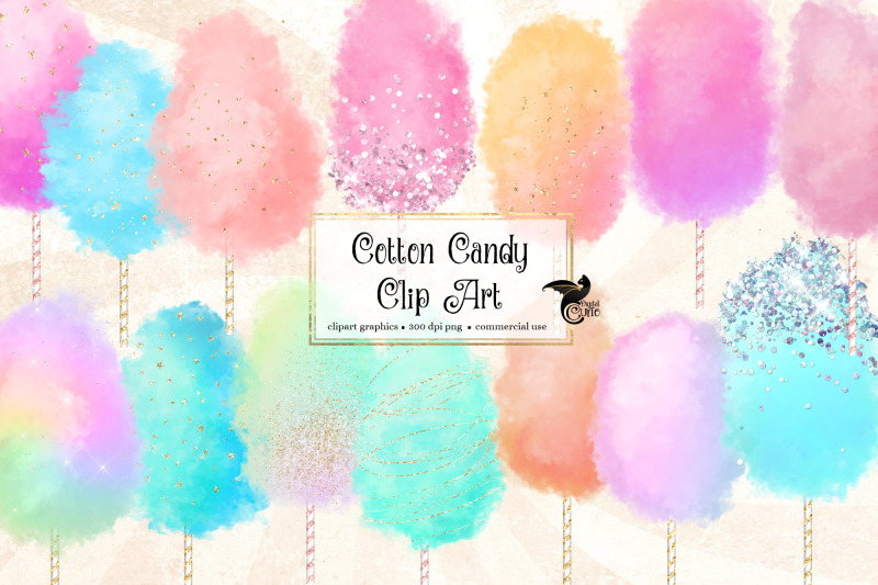 cotton-candy-clipart