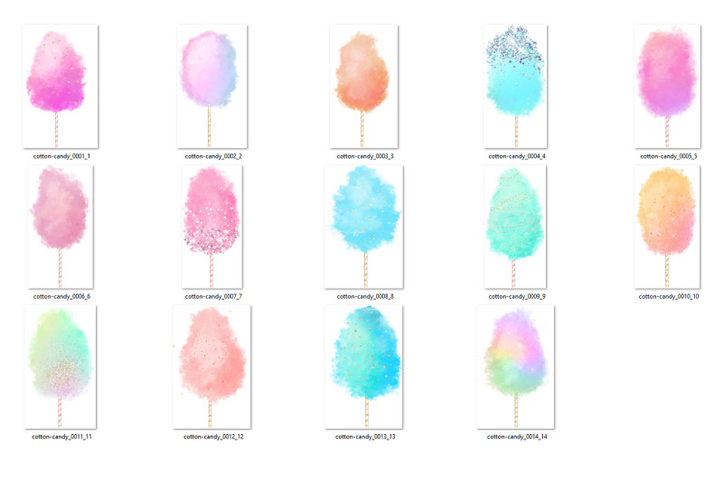 cotton-candy-clipart