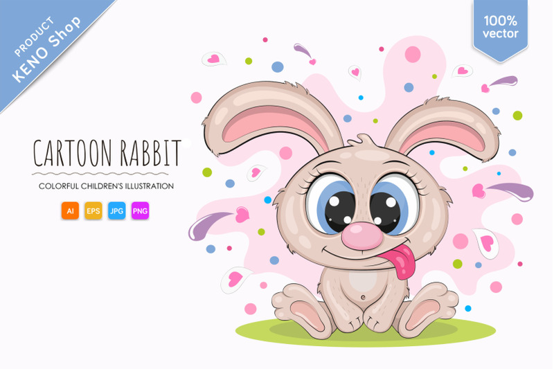 little-cartoon-rabbit