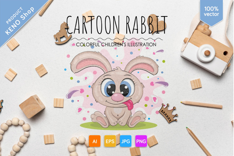 little-cartoon-rabbit