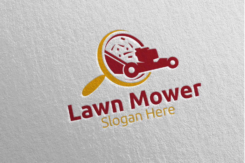 find-lawn-mower-gardener-mowing-logo-19