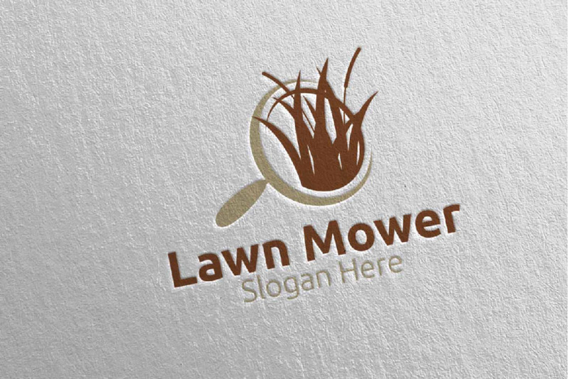find-lawn-mower-gardener-mowing-logo-20