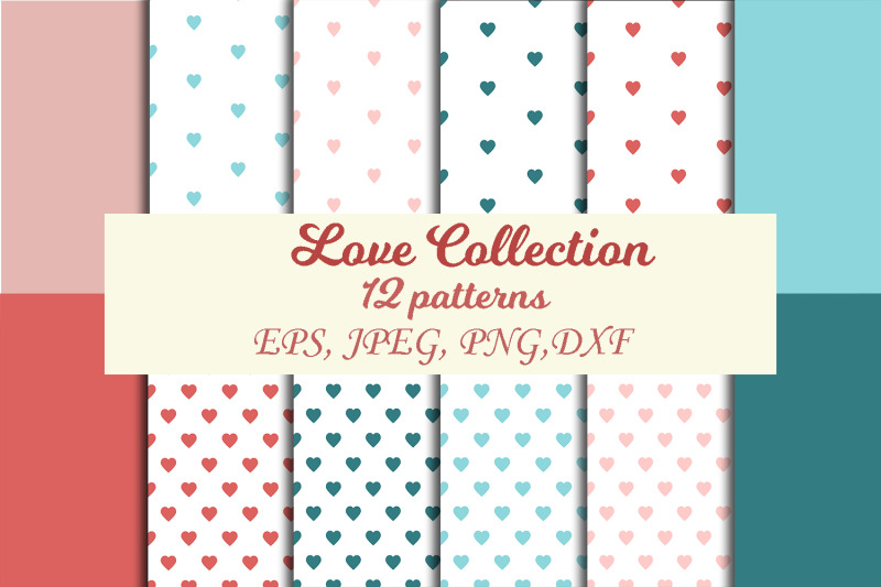 valentines-day-set-of-patterns-valentines-day-pink-postcard